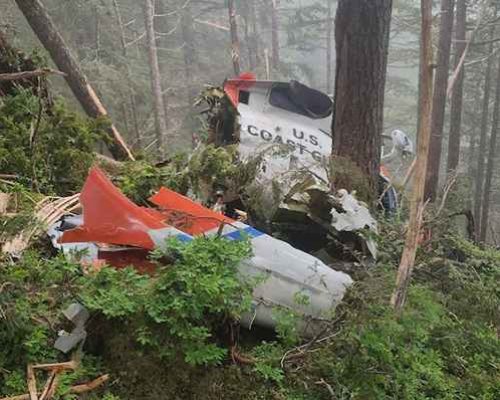 UPDATE: Coast Guard responds to helicopter crash in Sitka