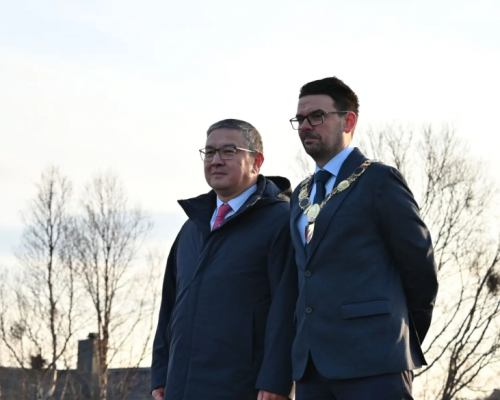 Ceremony marking 82nd anniversary of the Soviet liberation of Kirkenes observed with Kazakh ambassador