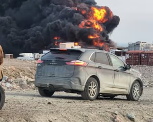 Fire in Naujaat, Nunavut, burns materials intended for public housing