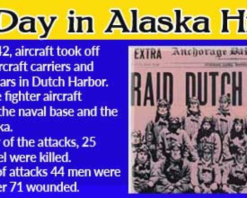 This Day in Alaskan History-June 3rd, 1942
